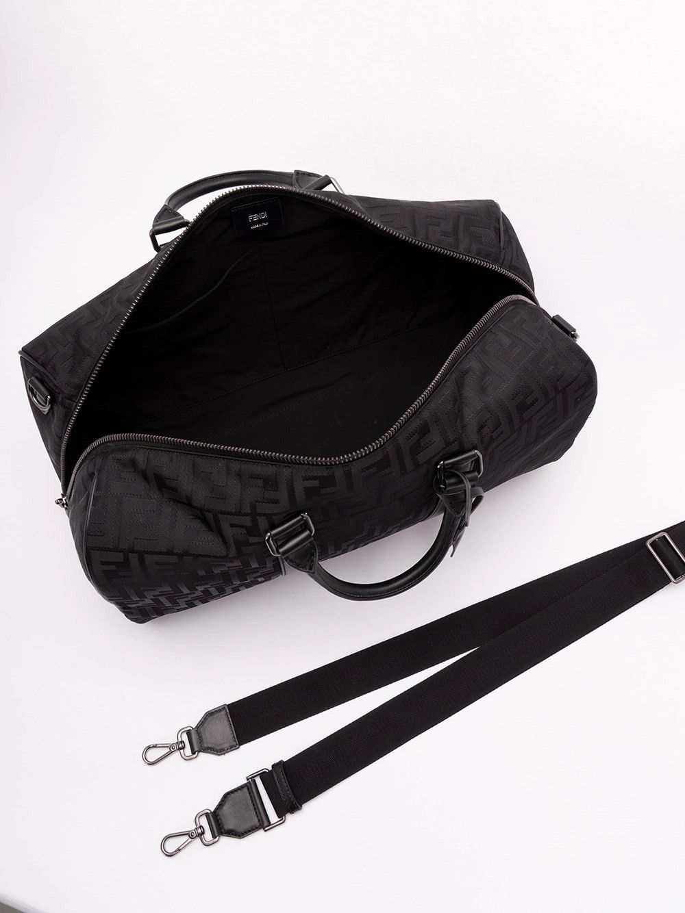 Fendi `FF` Medium Boston Bag Size ONE SIZE - 6 Thumbnail
