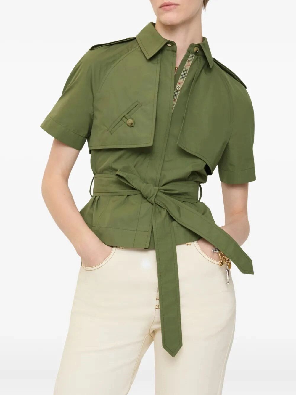 Burberry `Liv` Top Size XS / US 0-2 / IT 36-38 - 2 Thumbnail