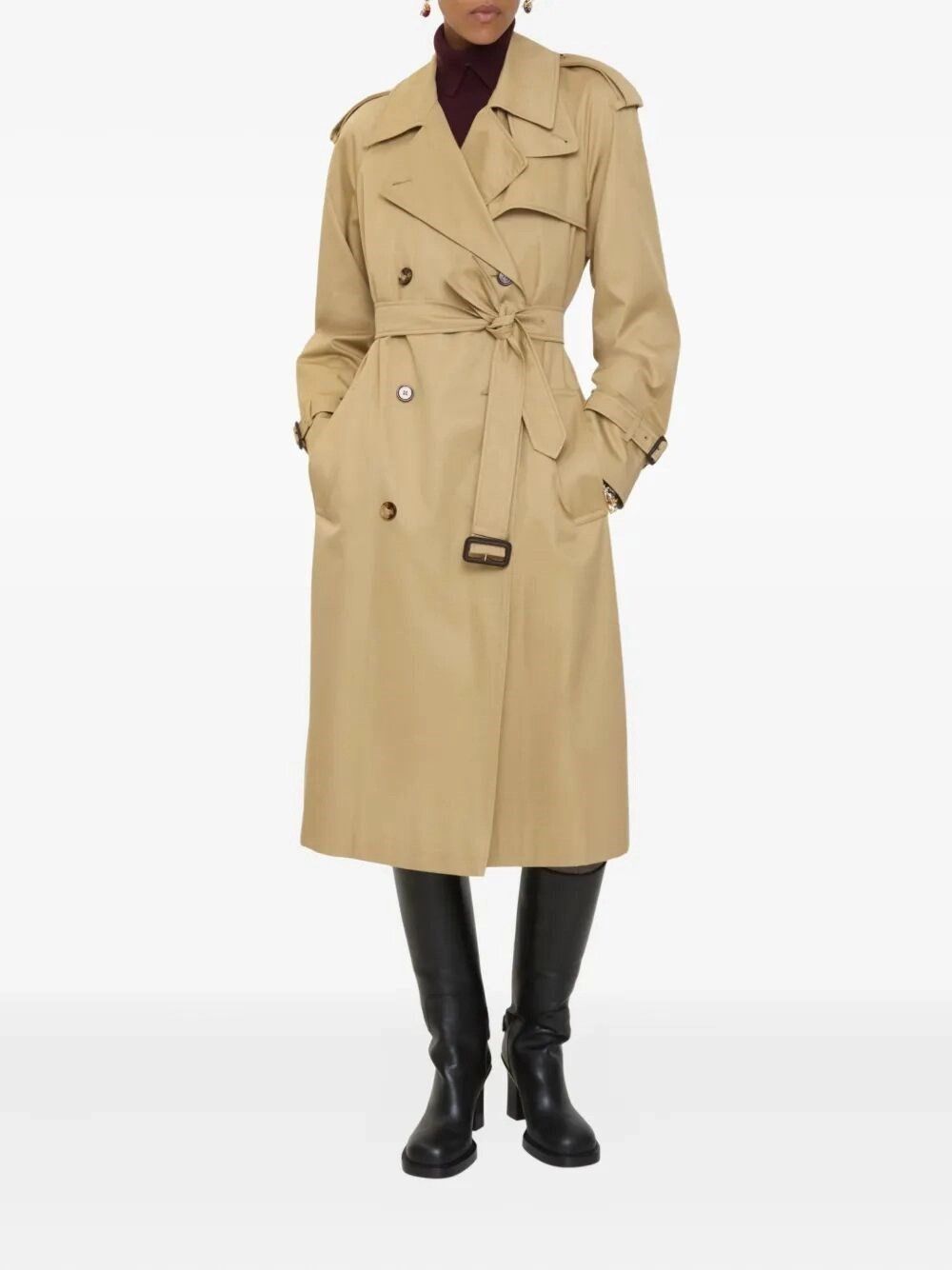 Burberry `Castleford Dk` Trench Size S / US 4 / IT 40 - 5 Thumbnail