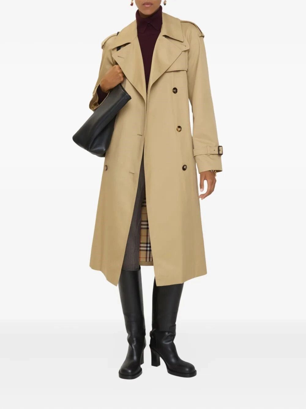 Burberry `Castleford Dk` Trench Size S / US 4 / IT 40 - 4 Thumbnail