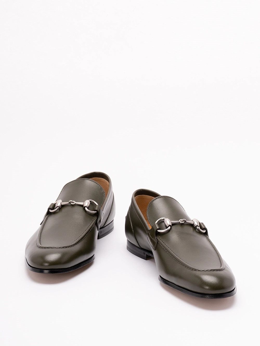 Gucci `Gucci Jordaan` Loafers Size US 7 / EU 40 - 2 Thumbnail