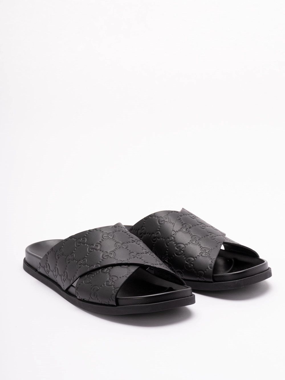 Gucci `GG` Criss-Cross Sandals Size US 6.5 / EU 39-40 - 5 Thumbnail