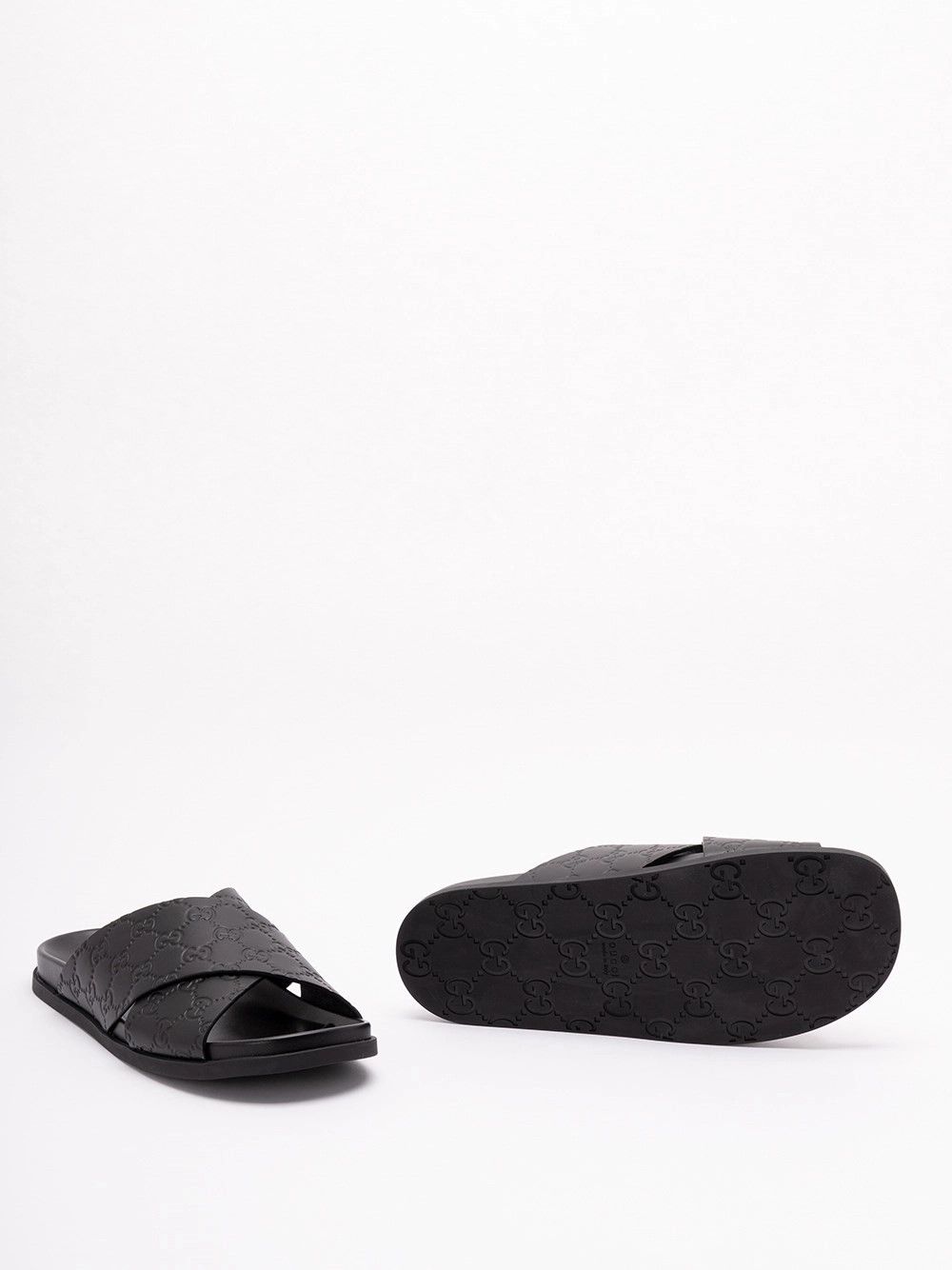 Gucci `GG` Criss-Cross Sandals Size US 7.5 / EU 40-41 - 4 Thumbnail