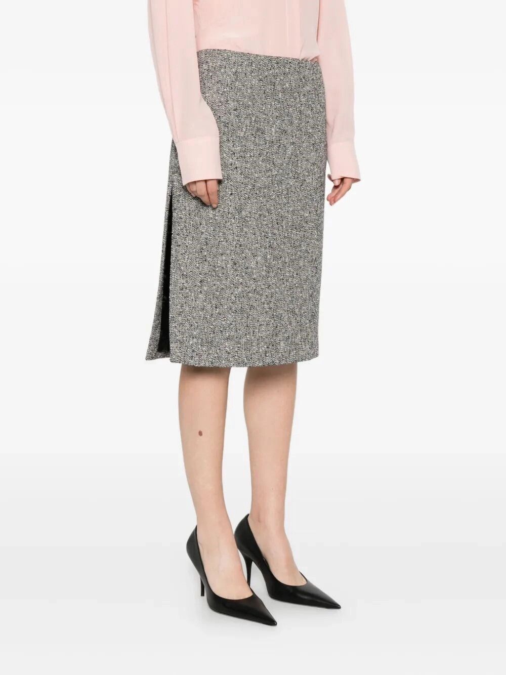 Gucci Double Wool Skirt Size 28" / US 6 / IT 42 - 4 Thumbnail