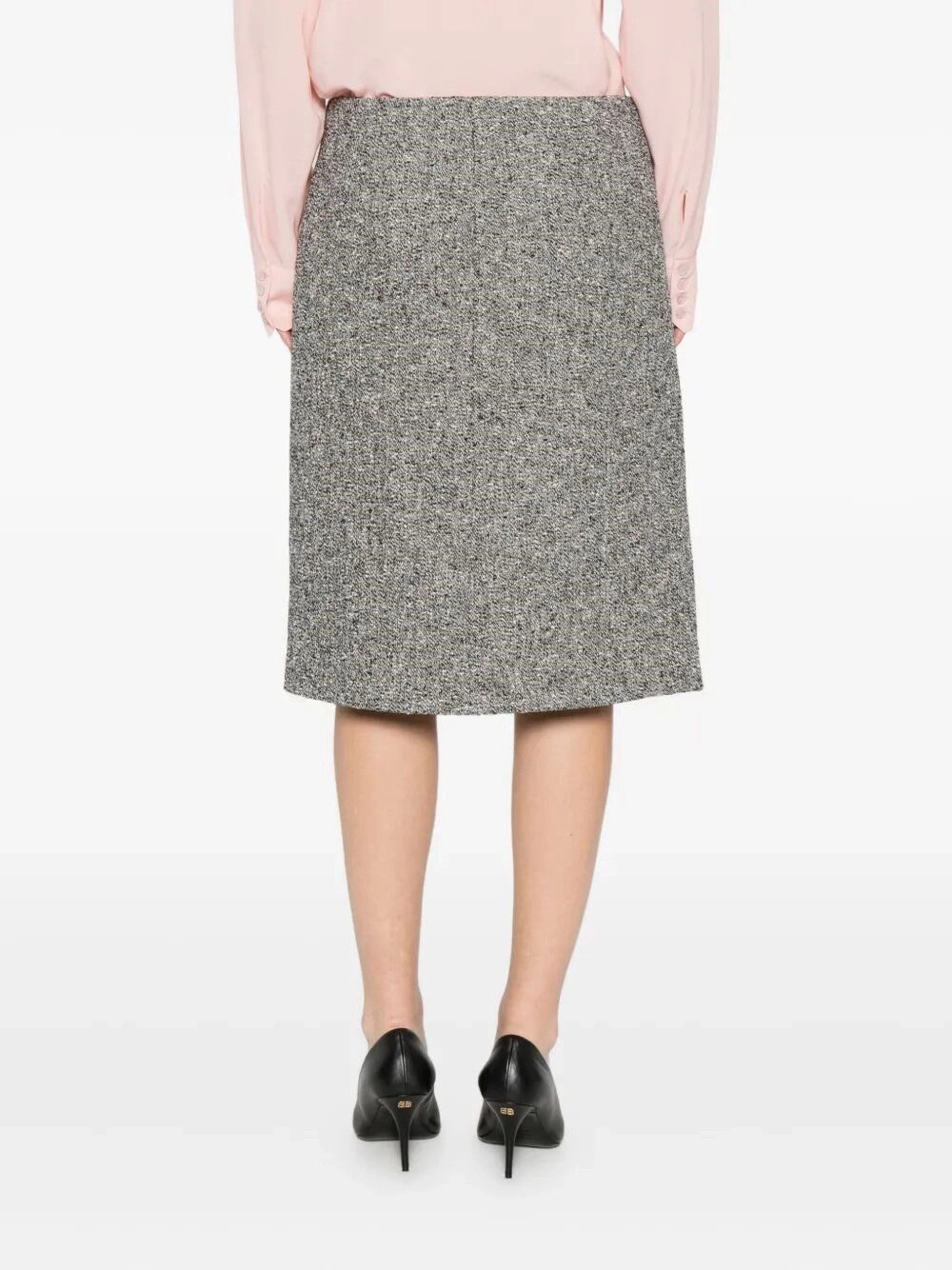 Gucci Double Wool Skirt Size 28" / US 6 / IT 42 - 5 Thumbnail