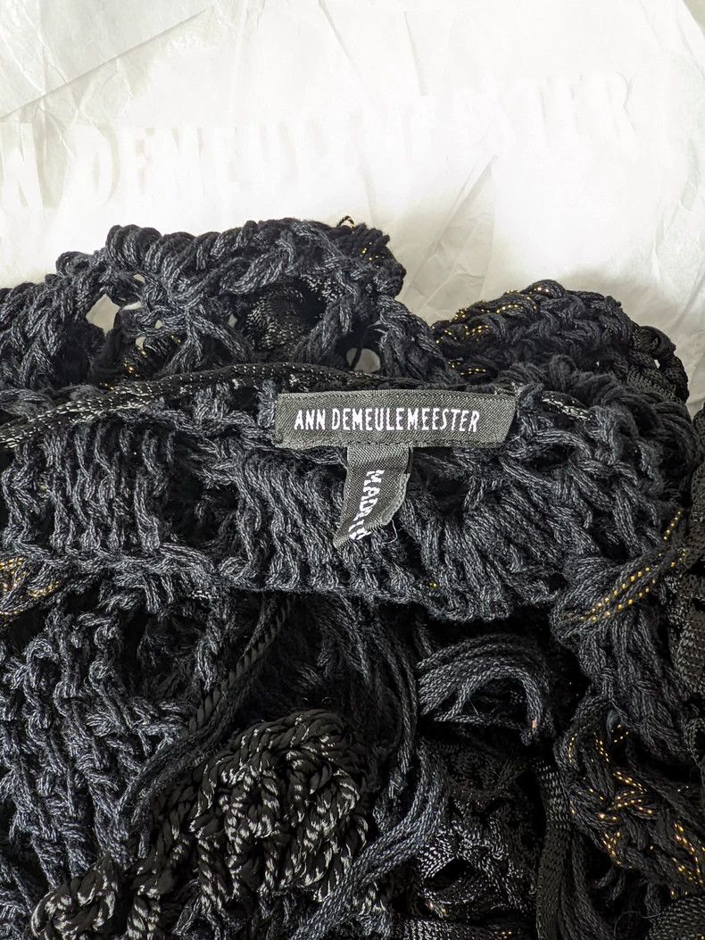 Ann Demeulemeester Ann Demeulemeester Fringe Cape Accessory-yf Size ONE SIZE - 7 Thumbnail