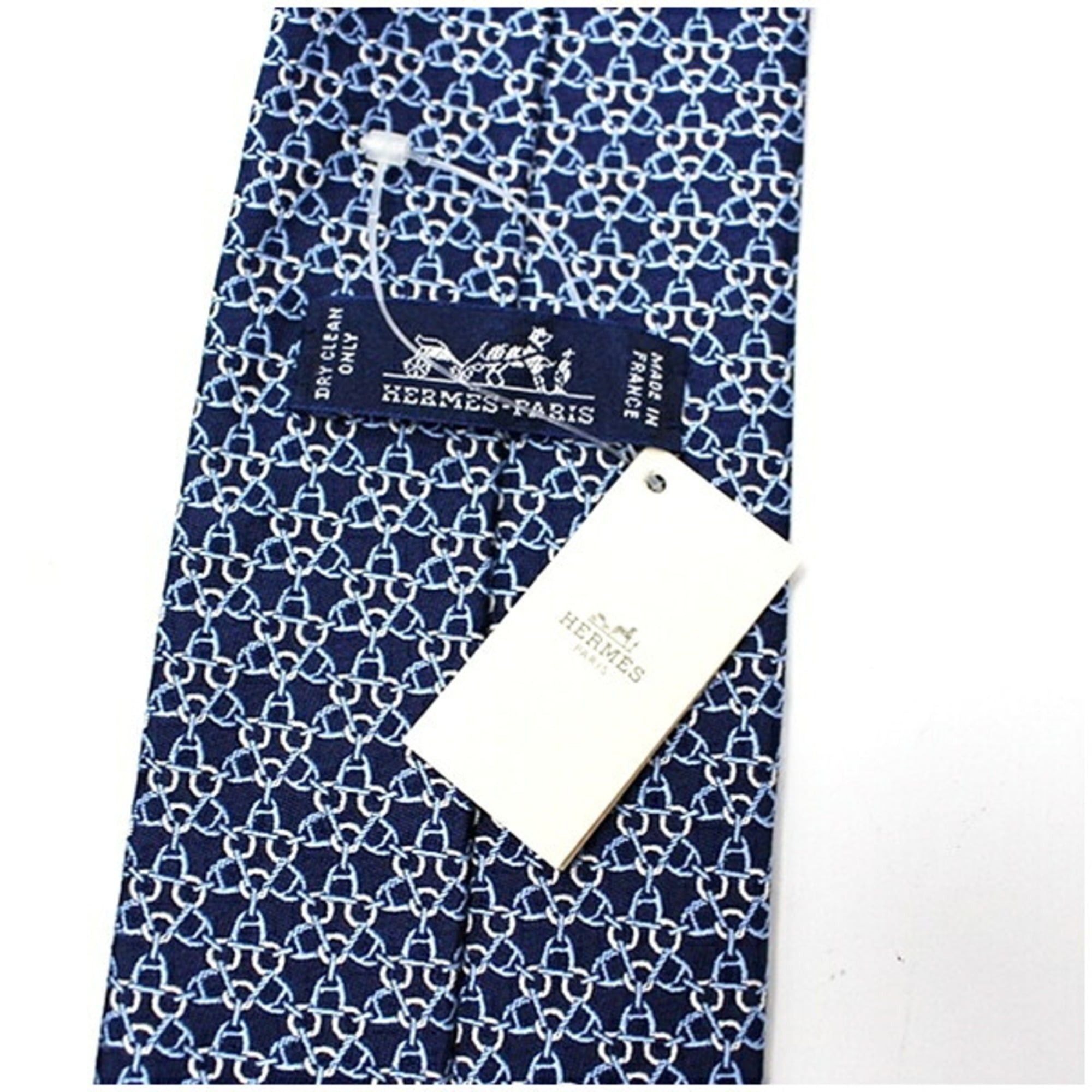 Hermes Hermes silk tie, unworn, slim fit, for men Size ONE SIZE - 5 Thumbnail