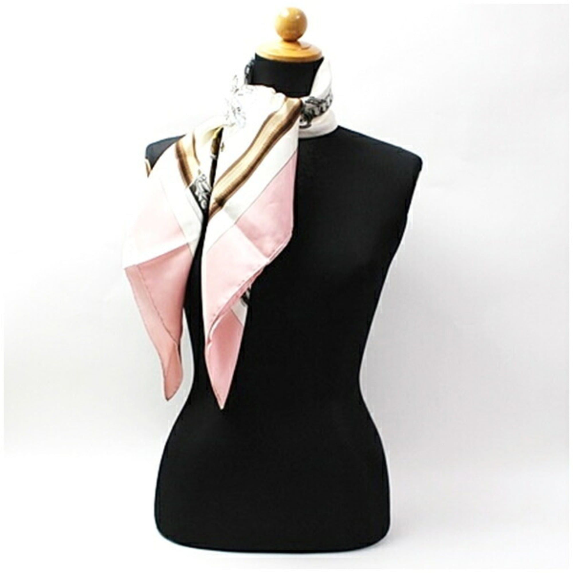 Hermes Hermes Silk Scarf Muffler Carré 90 EQUIPAGES Horse-Drawn Carriage HERMES Women's Size ONE SIZE - 4 Thumbnail