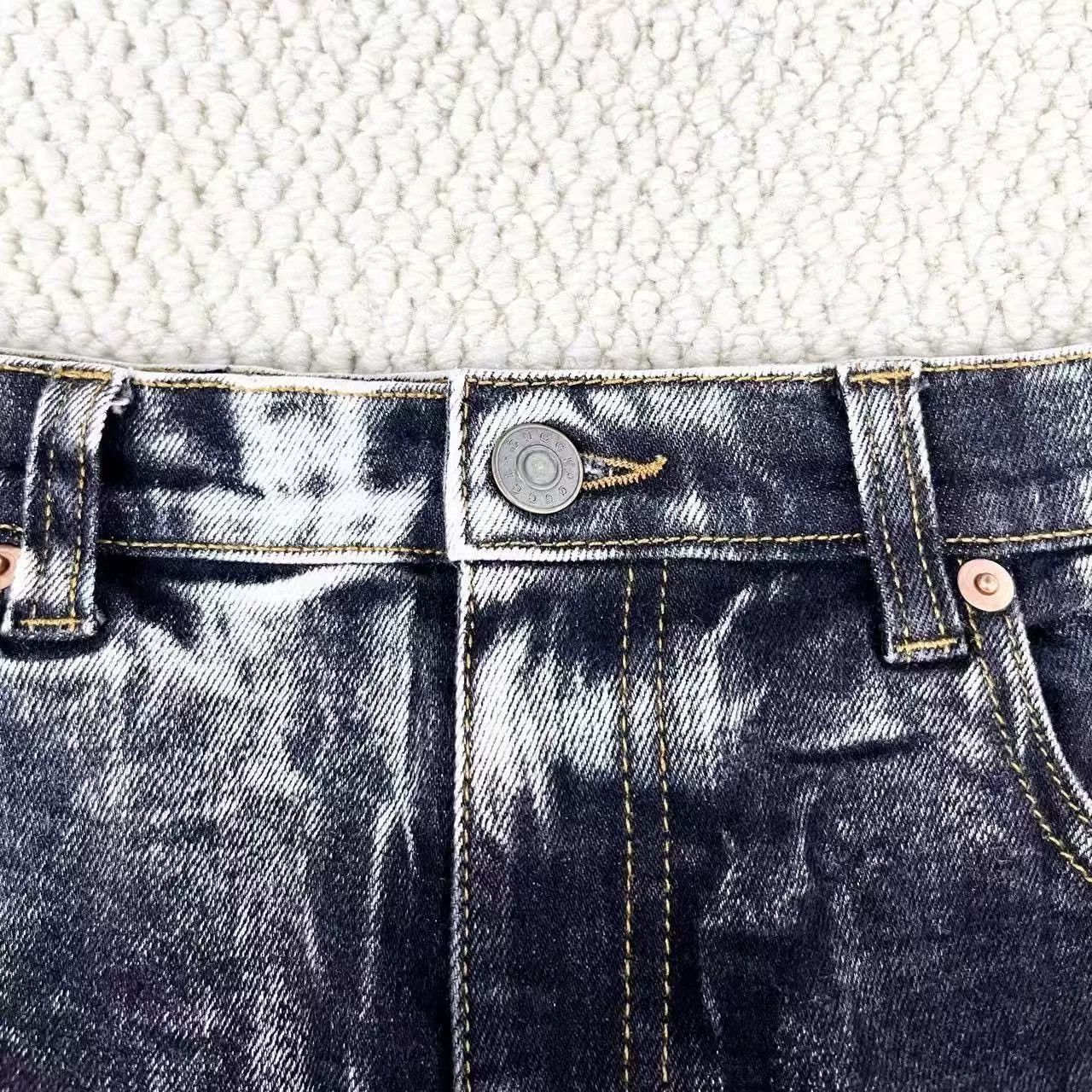 Gucci gucci distressed straight-leg denim pants unisex Size 28" / US 6 / IT 42 - 5 Thumbnail