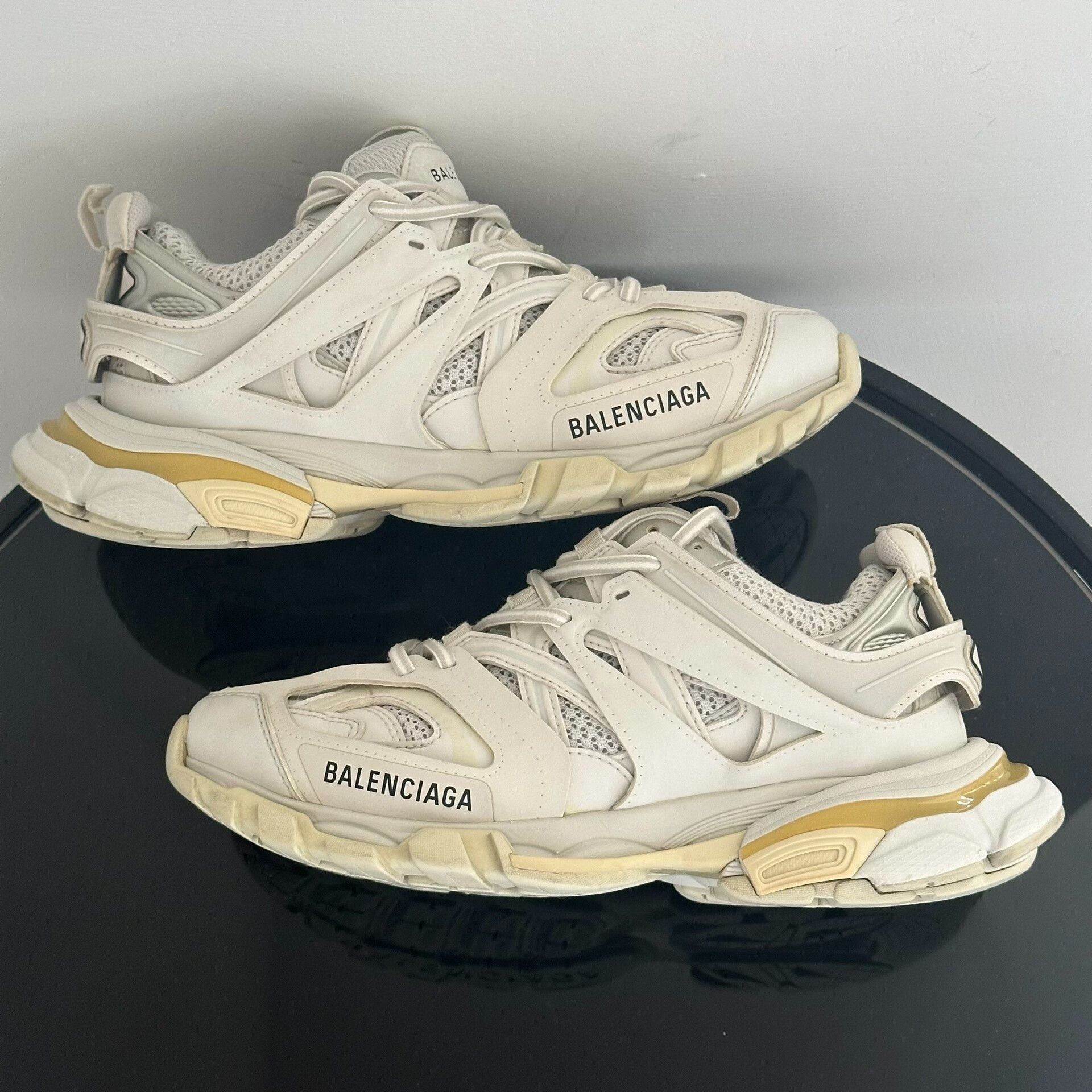 Balenciaga balenciaga track women's sneakers in white Size US 7 / IT 37 - 4 Thumbnail