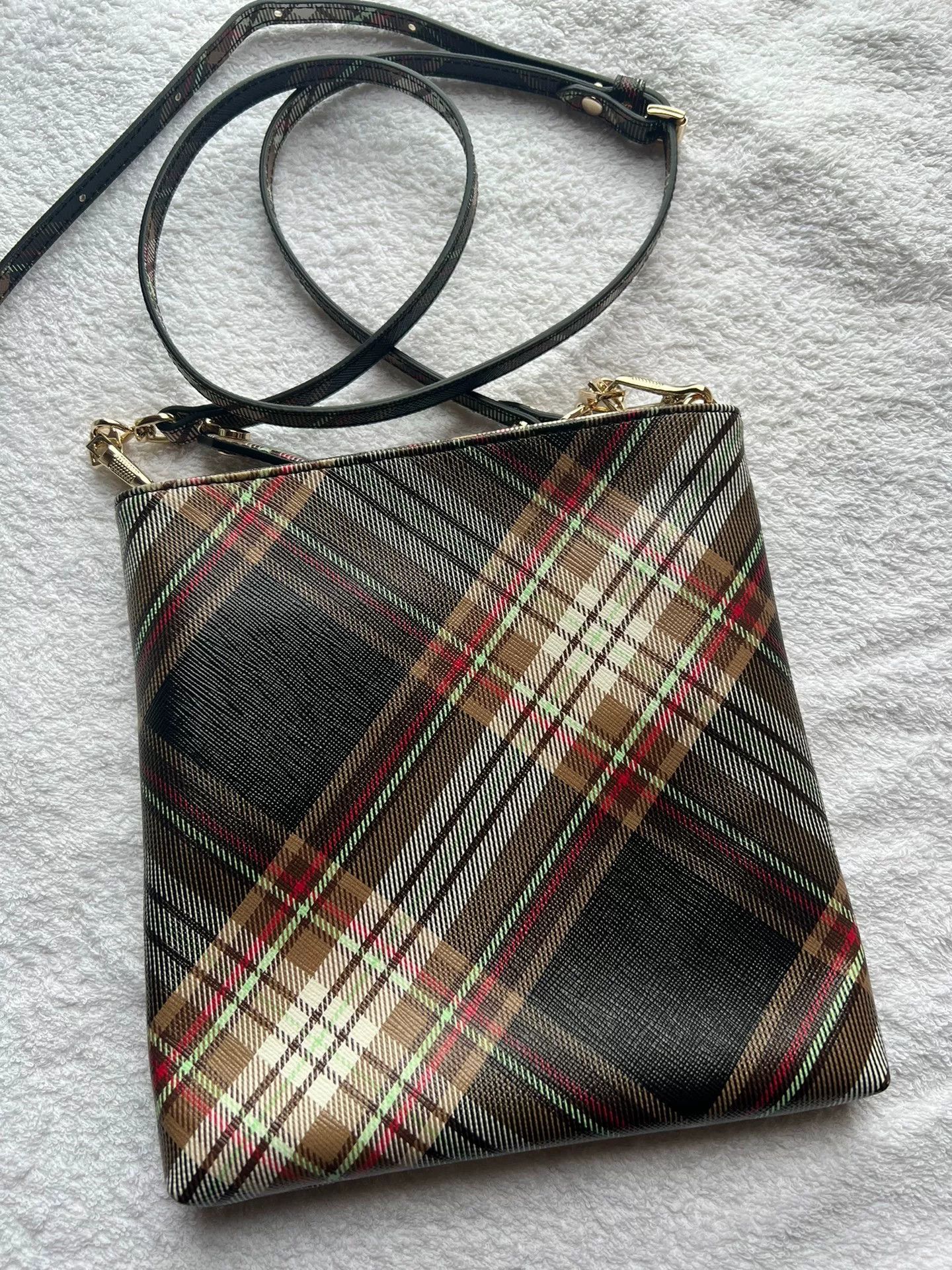 Vivienne Westwood Vivienne Westwood Saturn Plaid Crossbody Size ONE SIZE - 2 Thumbnail