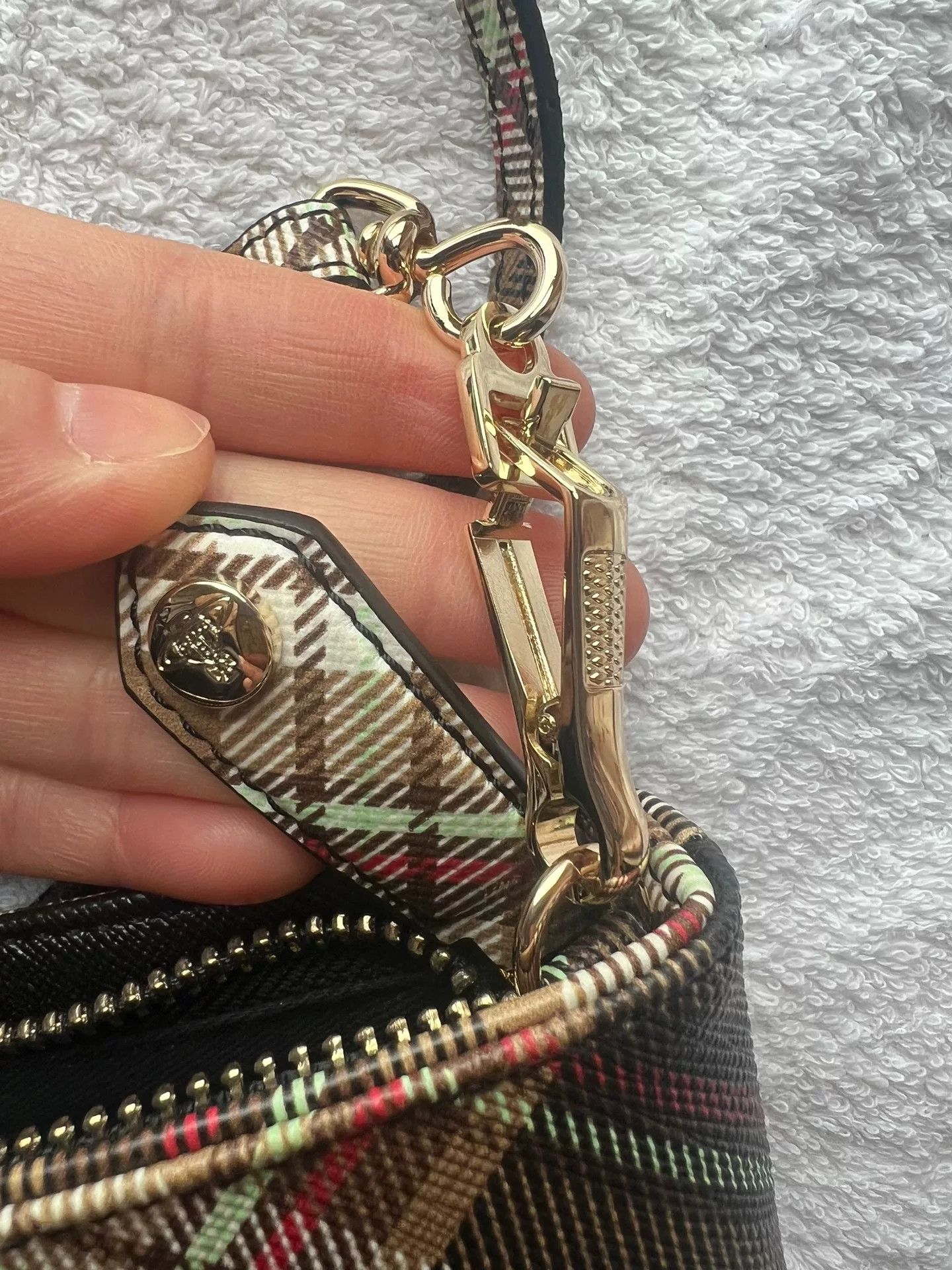 Vivienne Westwood Vivienne Westwood Saturn Plaid Crossbody Size ONE SIZE - 8 Thumbnail