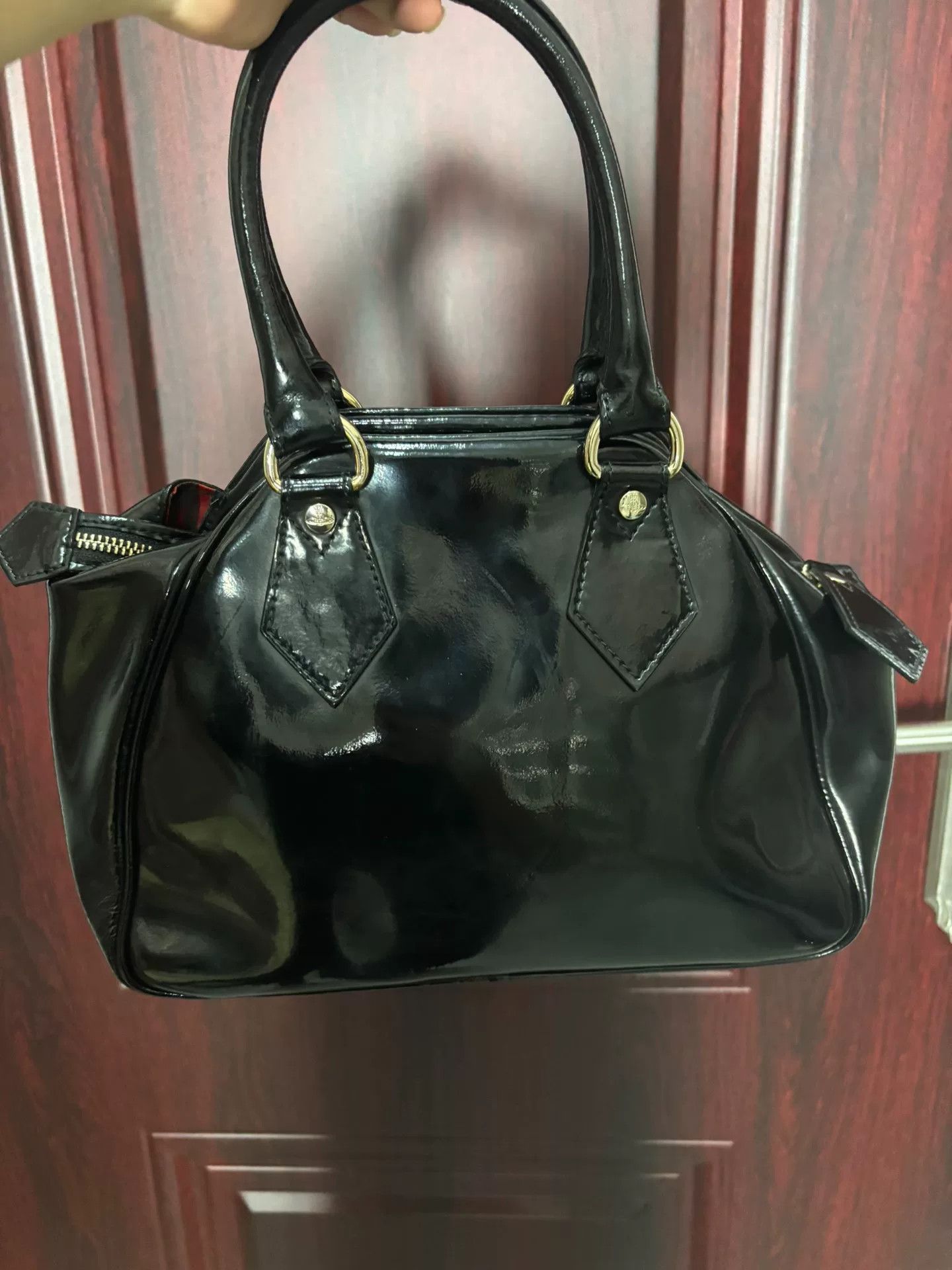 Vivienne Westwood Vivienne Westwood Black Bowling Bag Size ONE SIZE - 4 Thumbnail