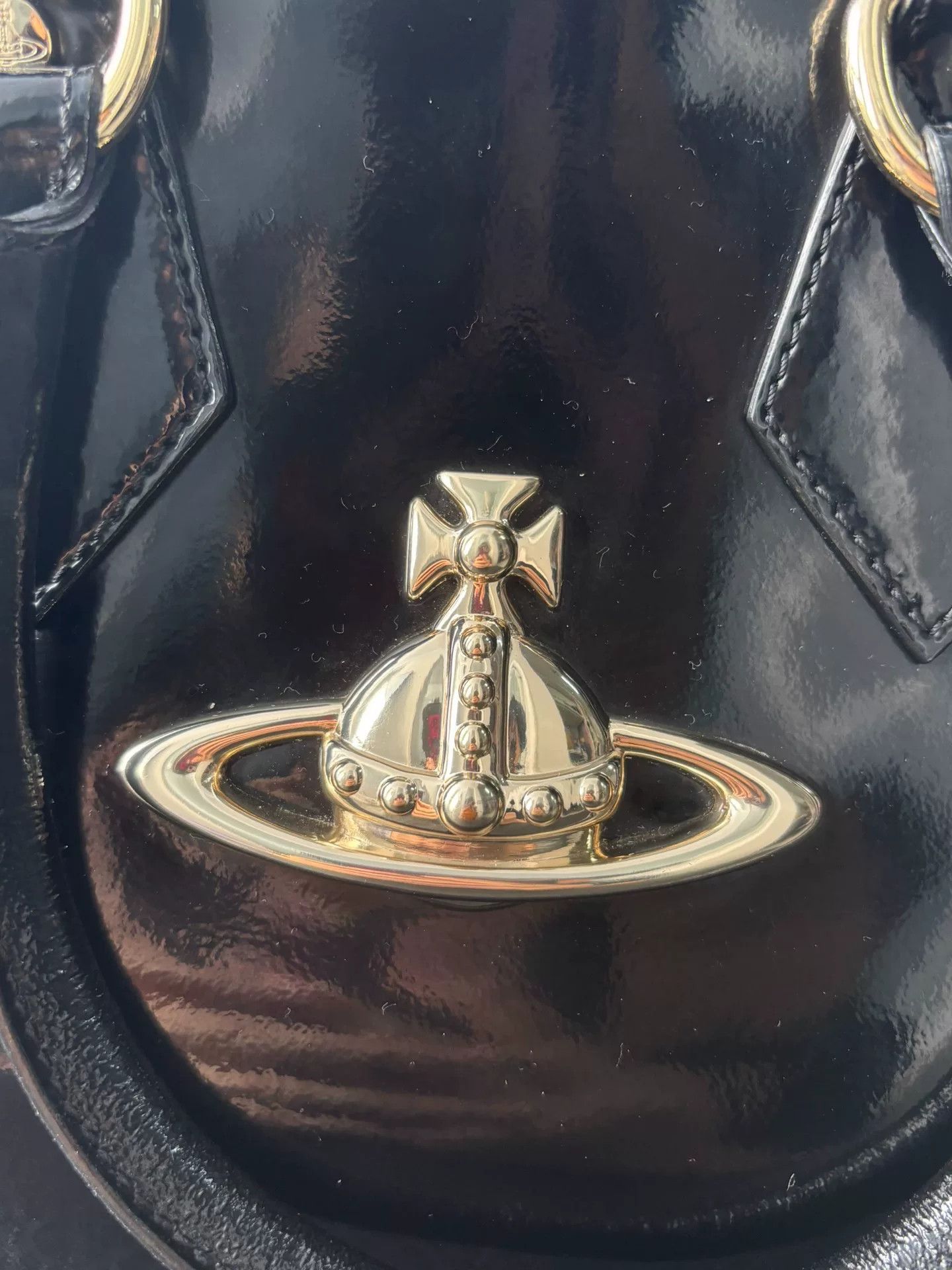 Vivienne Westwood Vivienne Westwood Black Bowling Bag Size ONE SIZE - 7 Thumbnail