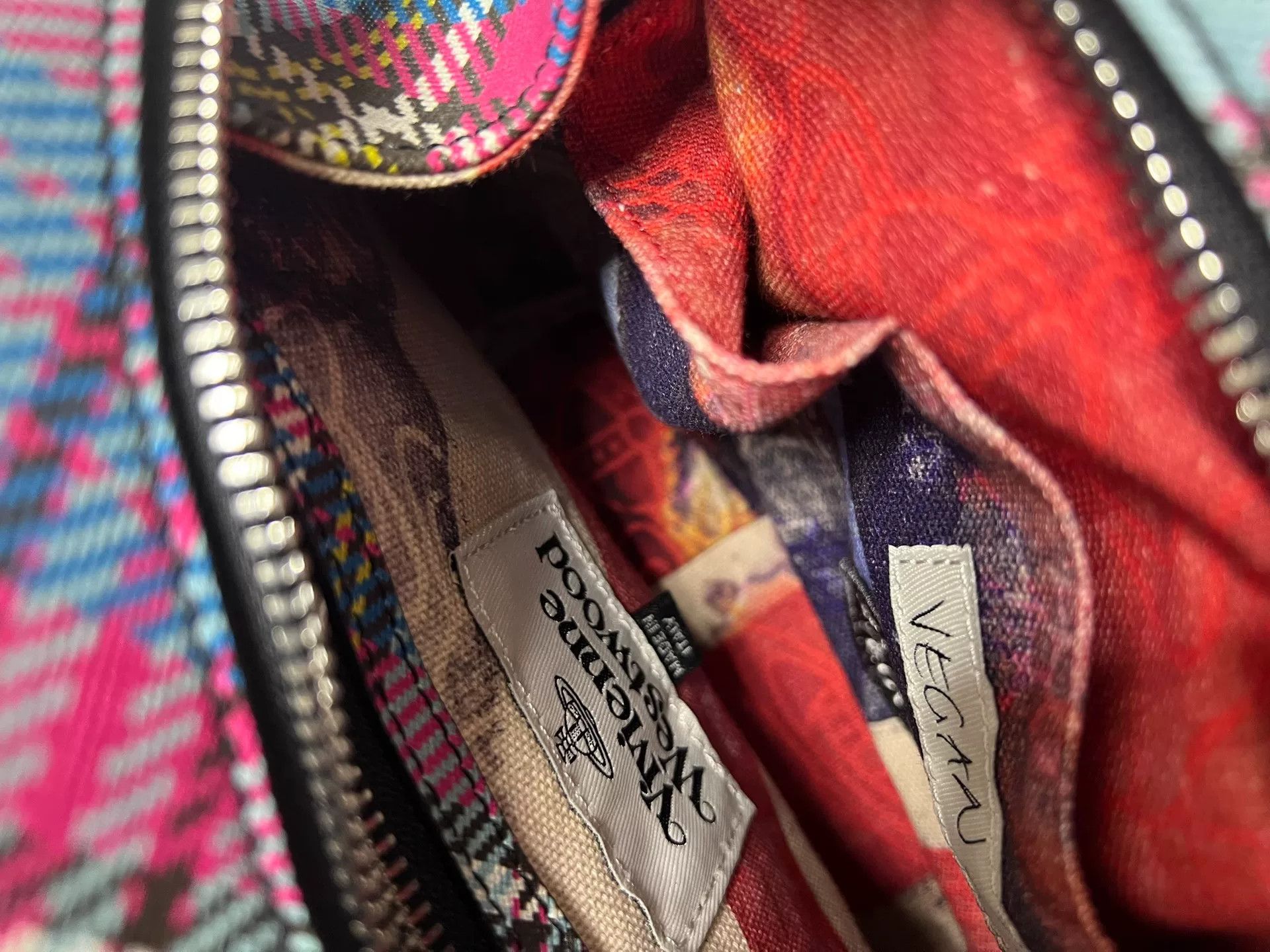 Vivienne Westwood Vivienne Westwood Plaid Tote Bag Medium Size ONE SIZE - 5 Thumbnail