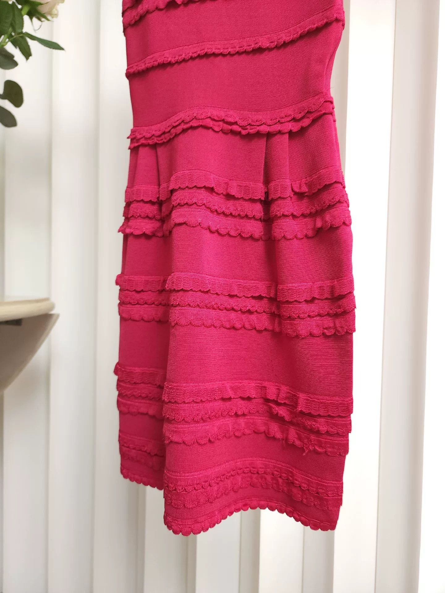 Dior dior layered knit dress in pink Size M / US 6-8 / IT 42-44 - 3 Thumbnail