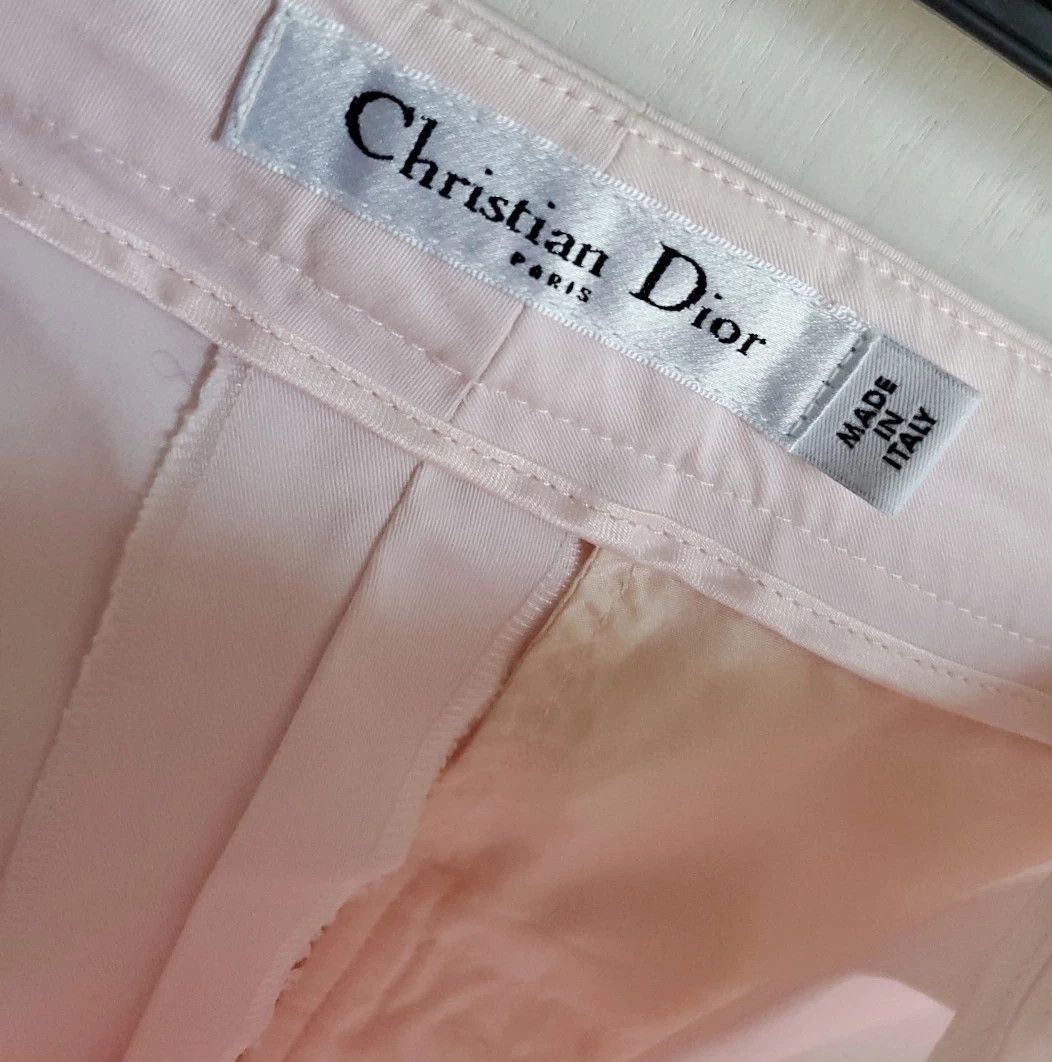 Dior Dior Pink Pleated Pants Skirt Size 36" / US 14 / IT 50 - 5 Thumbnail