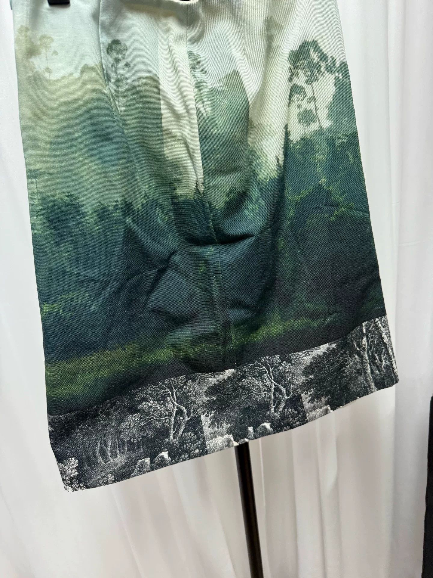 Dries Van Noten dries van noten forest landscape skirt Size 36" / US 14 / IT 50 - 5 Thumbnail