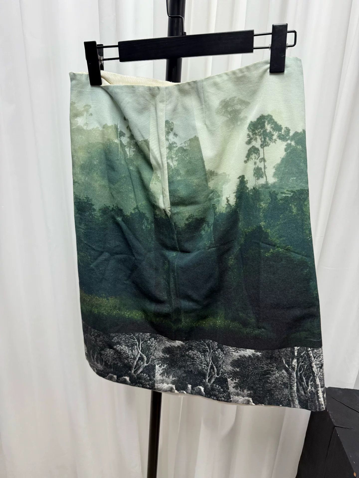Dries Van Noten dries van noten forest landscape skirt Size 36" / US 14 / IT 50 - 4 Thumbnail