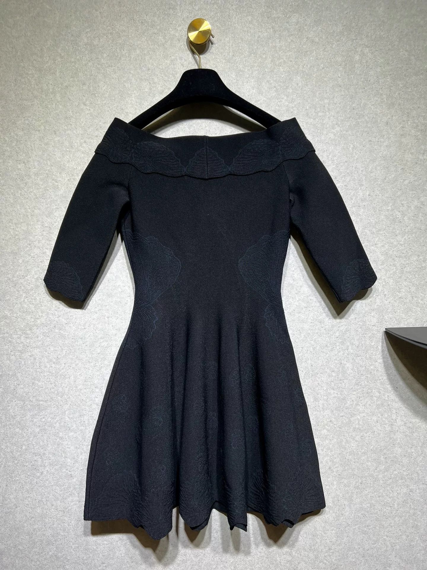 Alexander McQueen Black Mini Dress
