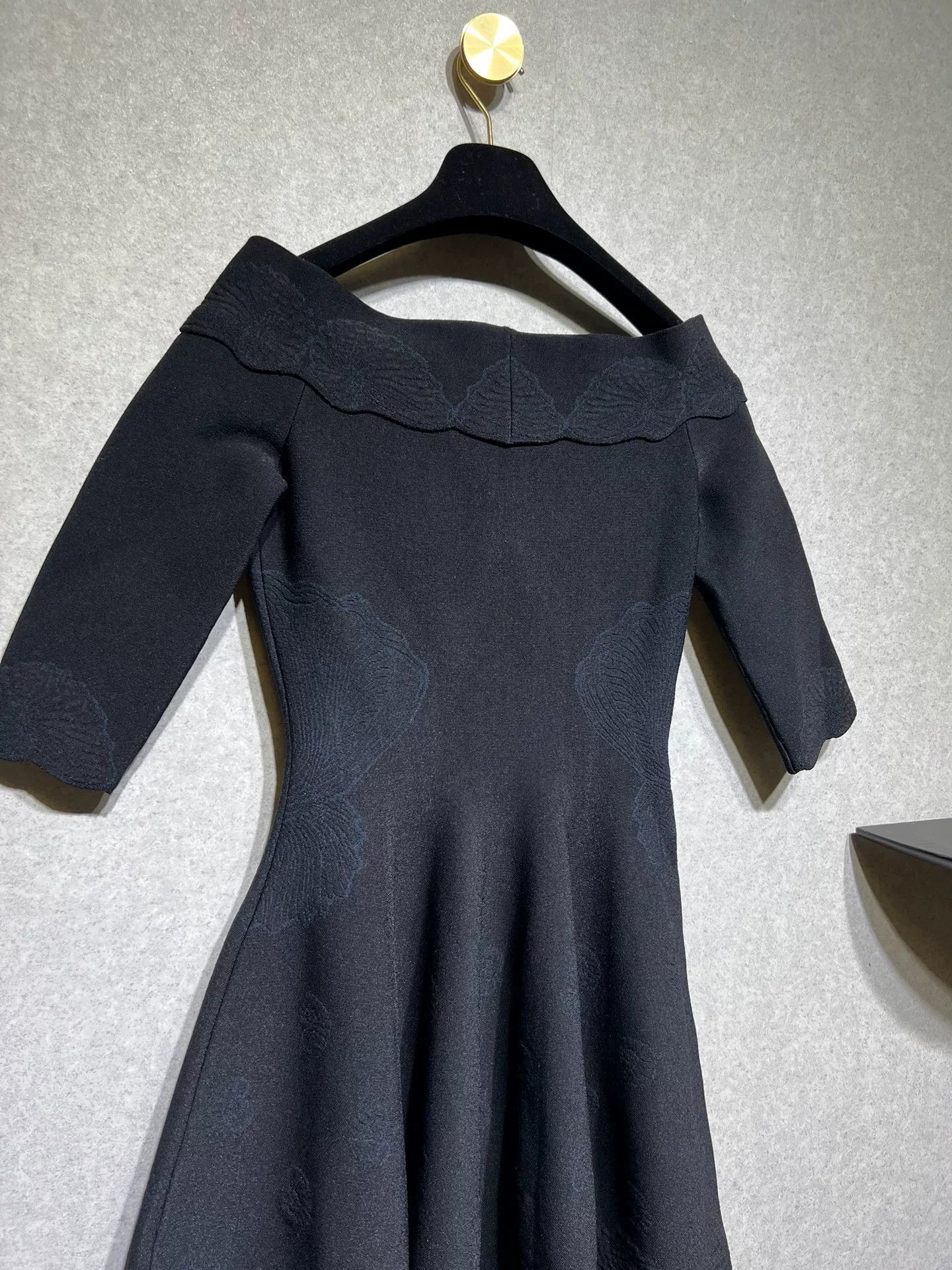 Alexander McQueen Black Mini Dress