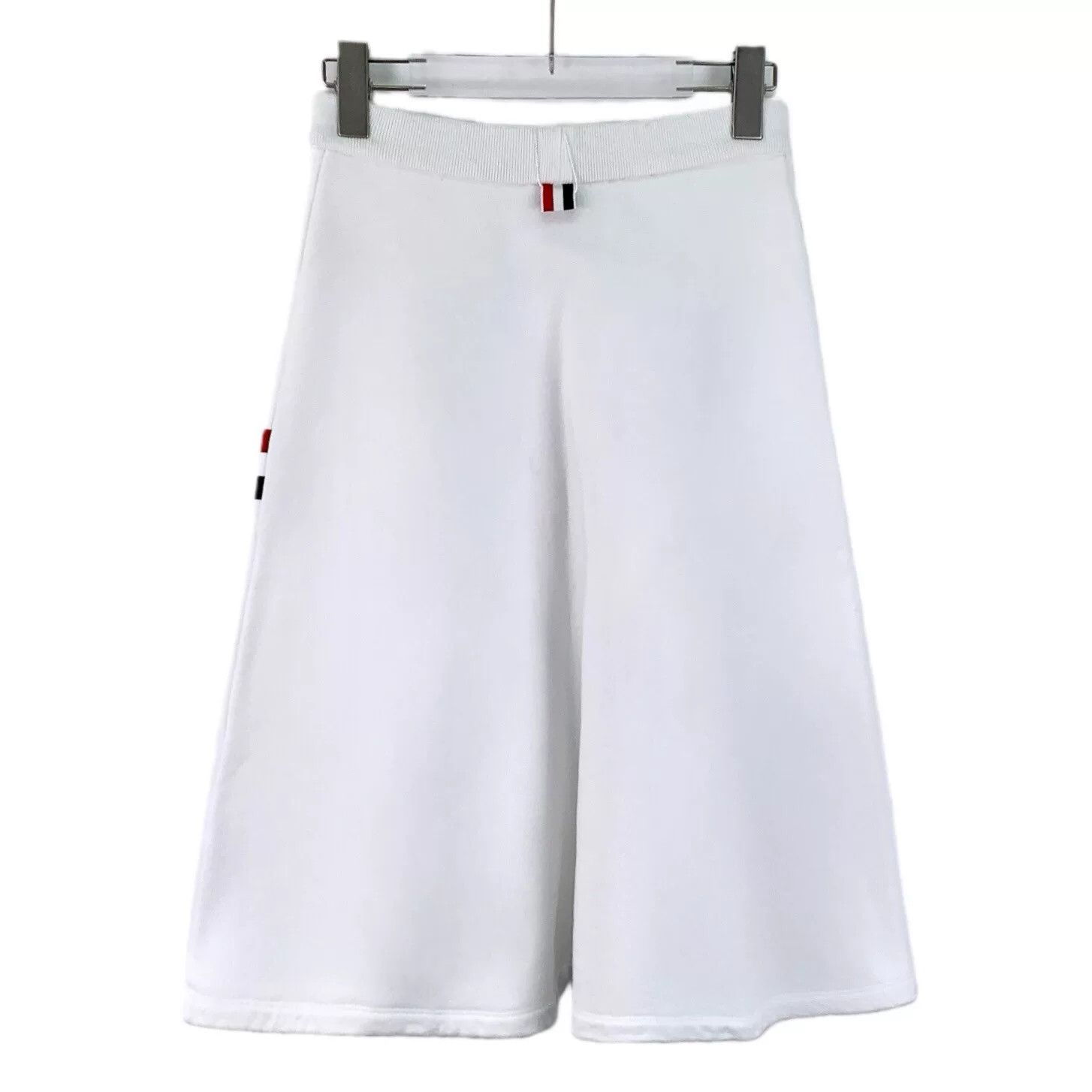 Thom Browne thom browne white striped cotton skirt Size 28" / US 6 / IT 42 - 2 Thumbnail