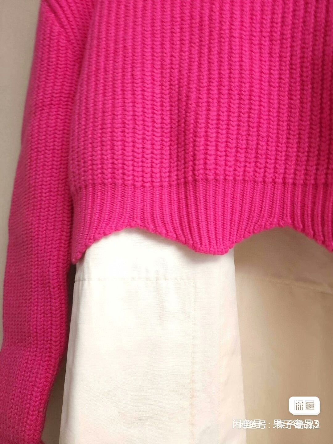 Dior pink cropped Dior sweater Size S / US 4 / IT 40 - 3 Thumbnail