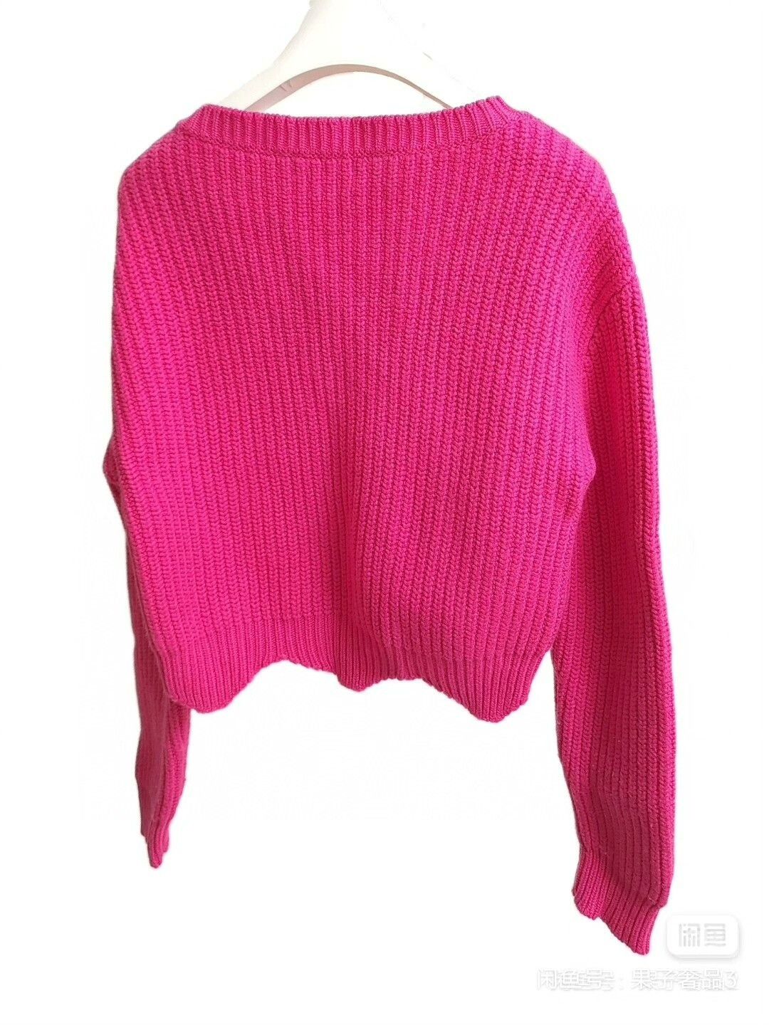 Dior pink cropped Dior sweater Size S / US 4 / IT 40 - 2 Thumbnail