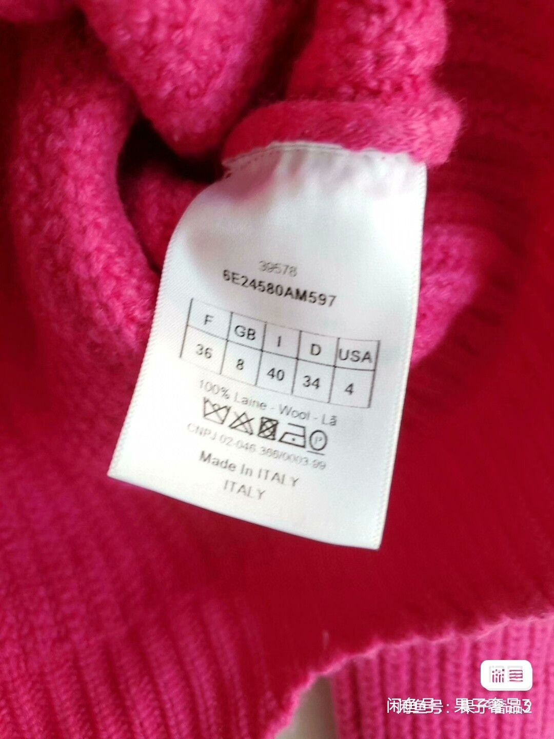 Dior pink cropped Dior sweater Size S / US 4 / IT 40 - 5 Thumbnail