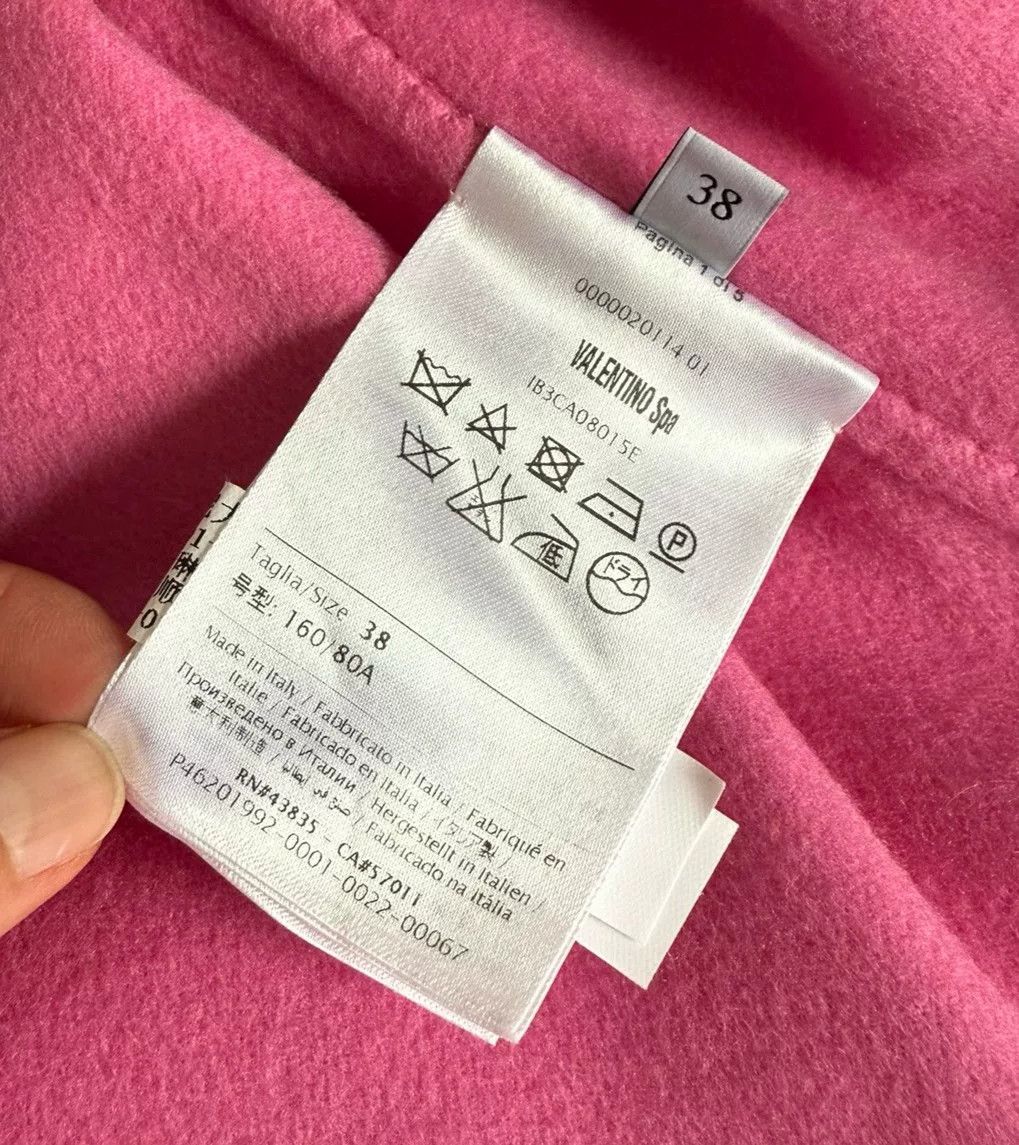 The Elder Statesman Pink Wool Cashmere Long Coat Size M / US 6-8 / IT 42-44 - 6 Thumbnail
