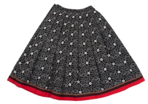 Comme des Garcons COMME des GARCONS Vintage Embroidered Skirt Size 26" / US 2 / IT 38 - 3 Thumbnail