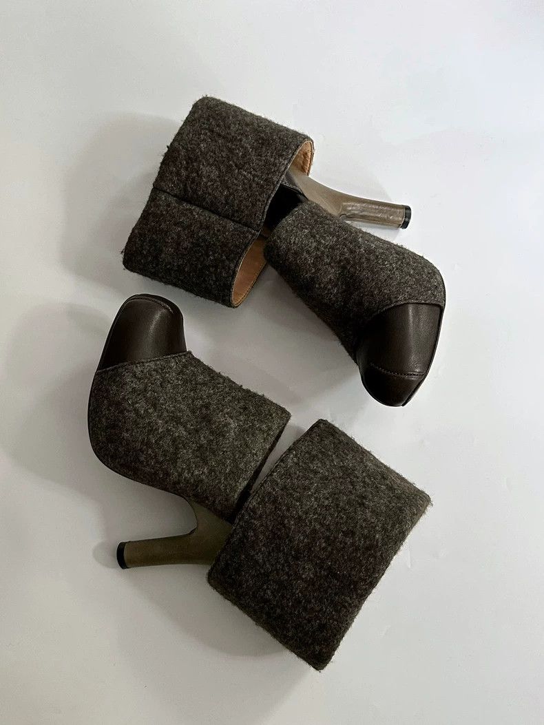 Vivienne Westwood Vivienne Westwood 2007 Runway Heeled Boots Size US 8 / IT 38 - 8 Thumbnail