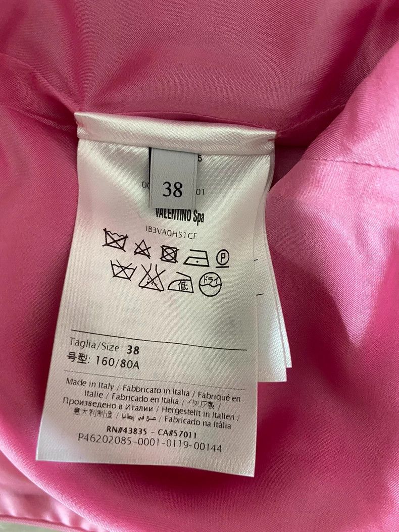 Valentino Valentino Pink Wool Silk Dress Size M / US 6-8 / IT 42-44 - 6 Thumbnail