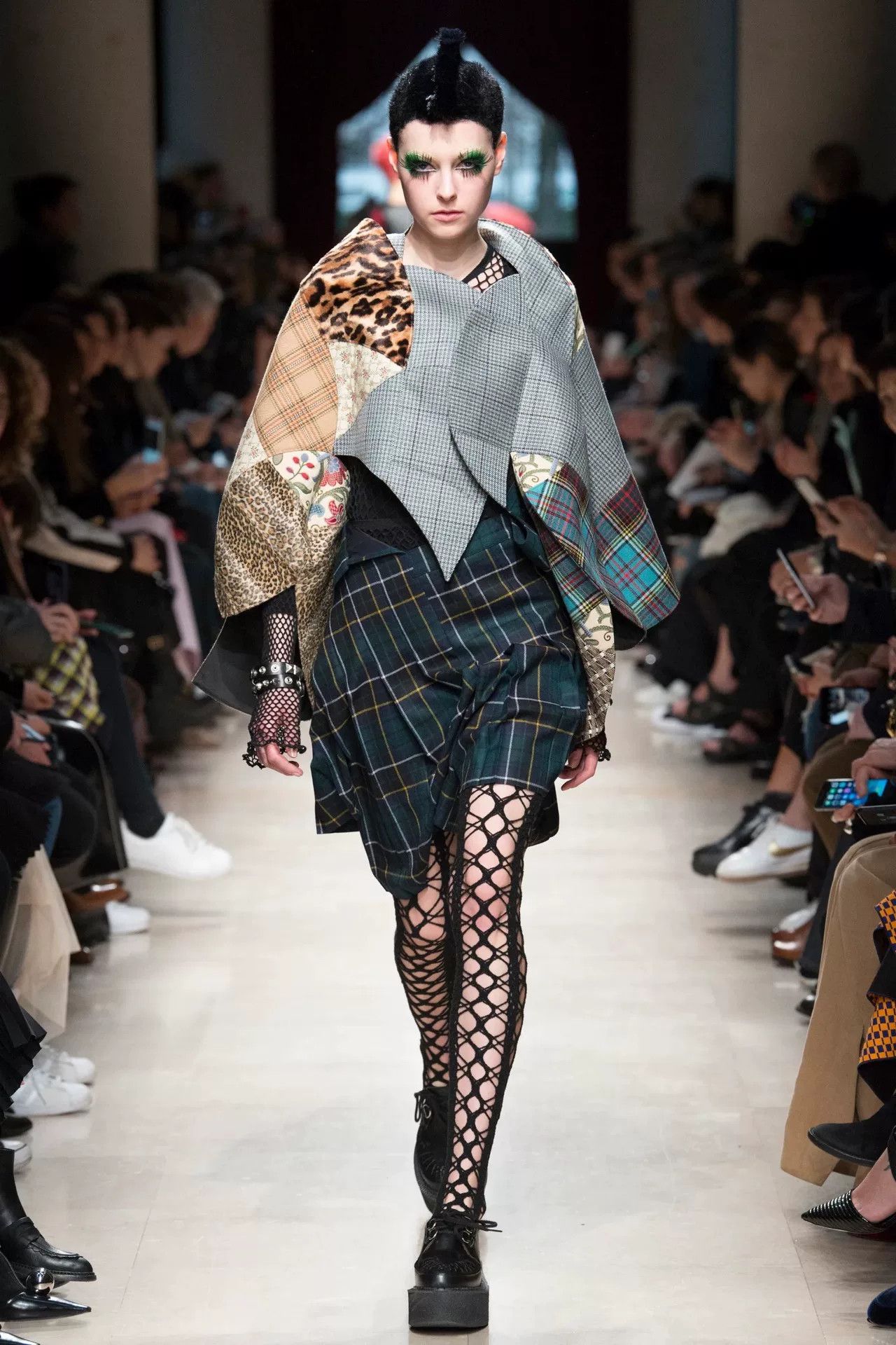 Junya Watanabe junya watanabe cdg 17aw plaid pleated dress Size M / US 6-8 / IT 42-44 - 3 Thumbnail