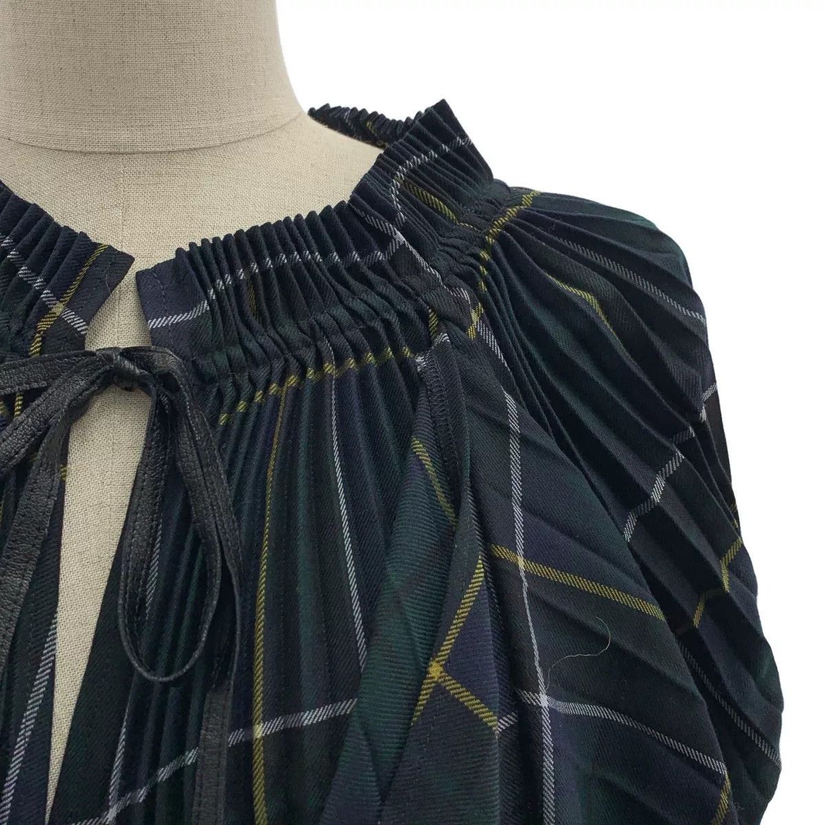 Junya Watanabe junya watanabe cdg 17aw plaid pleated dress Size M / US 6-8 / IT 42-44 - 4 Thumbnail