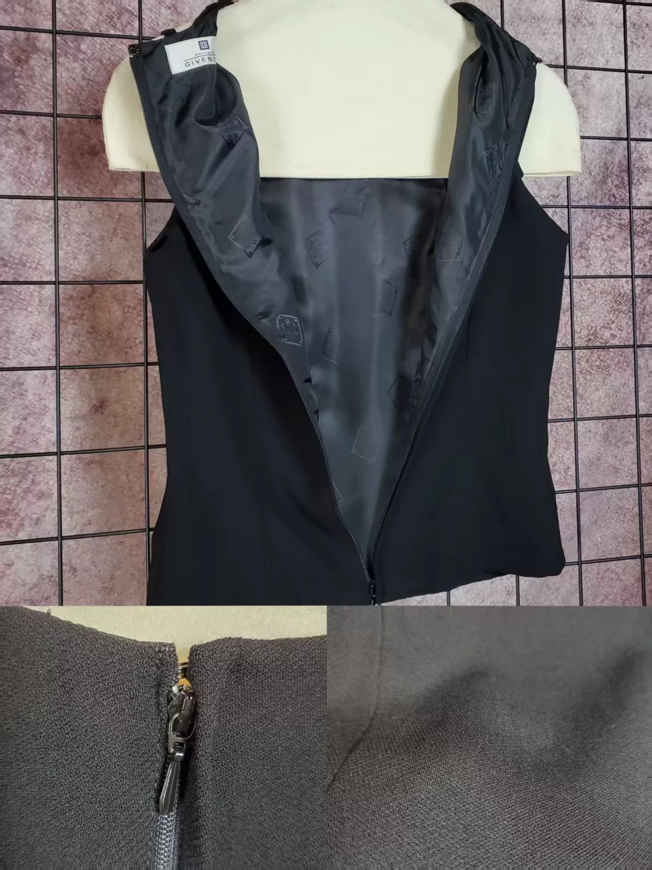 Givenchy givenchy vintage sleeveless top with replacement buckle Size S / US 4 / IT 40 - 7 Thumbnail