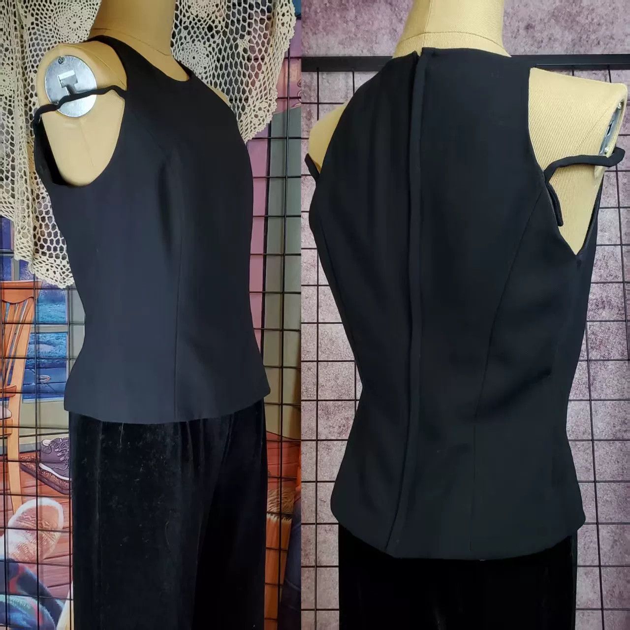 Givenchy givenchy vintage sleeveless top with replacement buckle Size S / US 4 / IT 40 - 2 Thumbnail