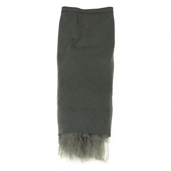 Junya Watanabe comme des garcons junya watanabe knit skirt Size 26" / US 2 / IT 38 - 2 Thumbnail