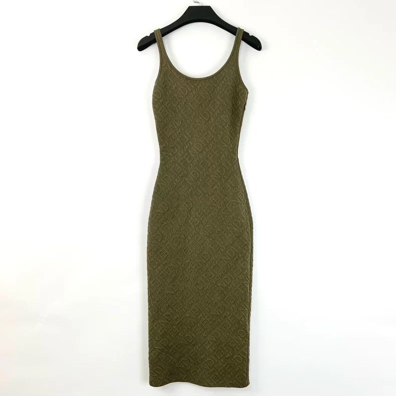 Fendi Fendi SKIMS Logo Bodycon Dress Size M / US 6-8 / IT 42-44 - 2 Thumbnail
