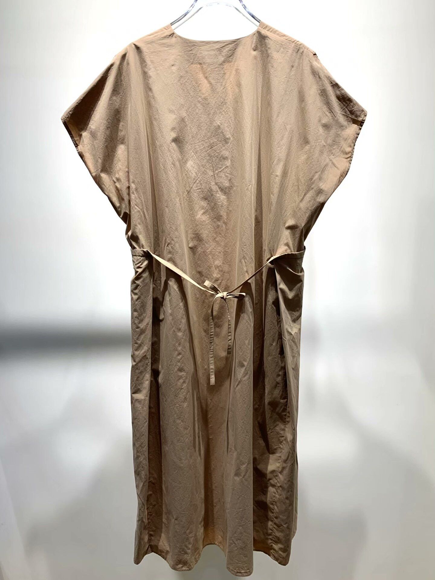 Max Mara MaxMara Blasone V-neck Short Sleeve Dress Size M / US 6-8 / IT 42-44 - 2 Thumbnail
