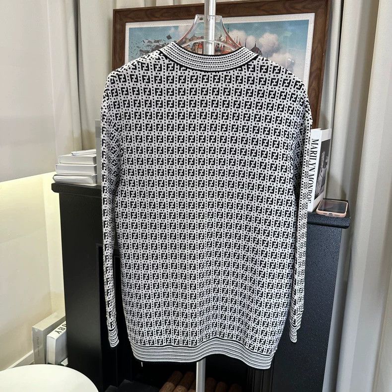 Fendi Fendi Monogram Knit Cardigan Size M / US 6-8 / IT 42-44 - 2 Thumbnail