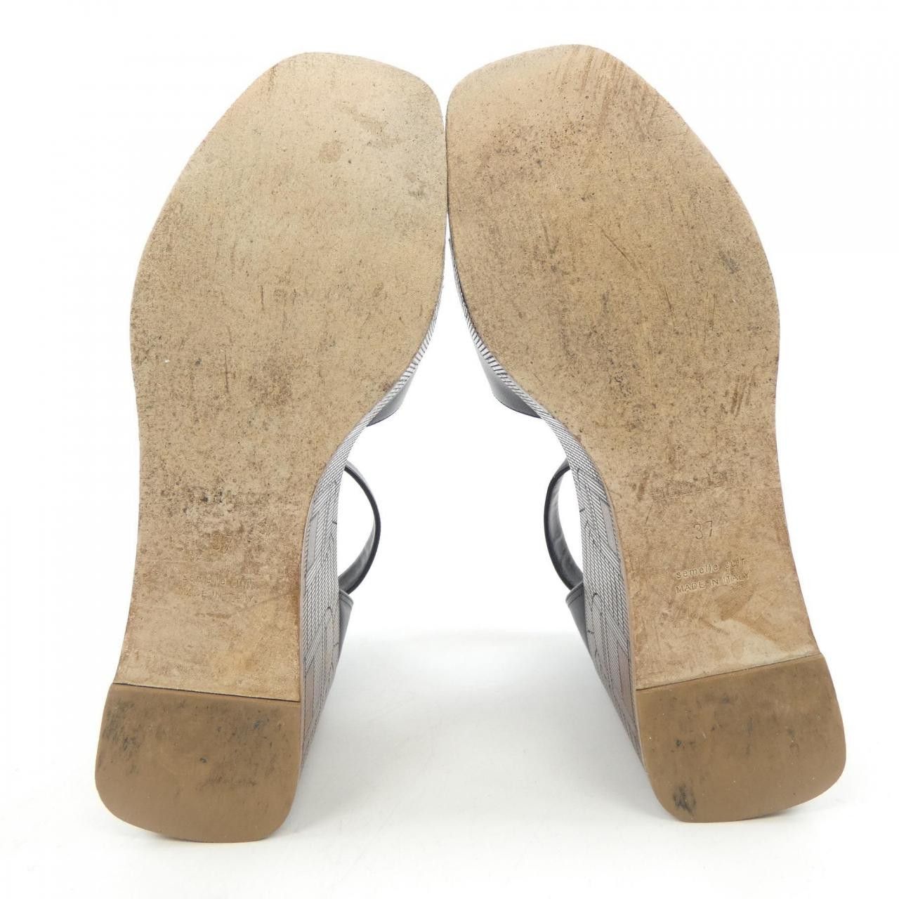 Hermes Hermes Hermes Illusion Calf Sandals Leather Shoes DUTY FREE for USA Size ONE SIZE - 4 Thumbnail