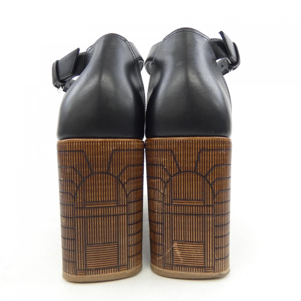 Hermes Hermes Hermes Illusion Calf Sandals Leather Shoes DUTY FREE for USA Size ONE SIZE - 5 Thumbnail