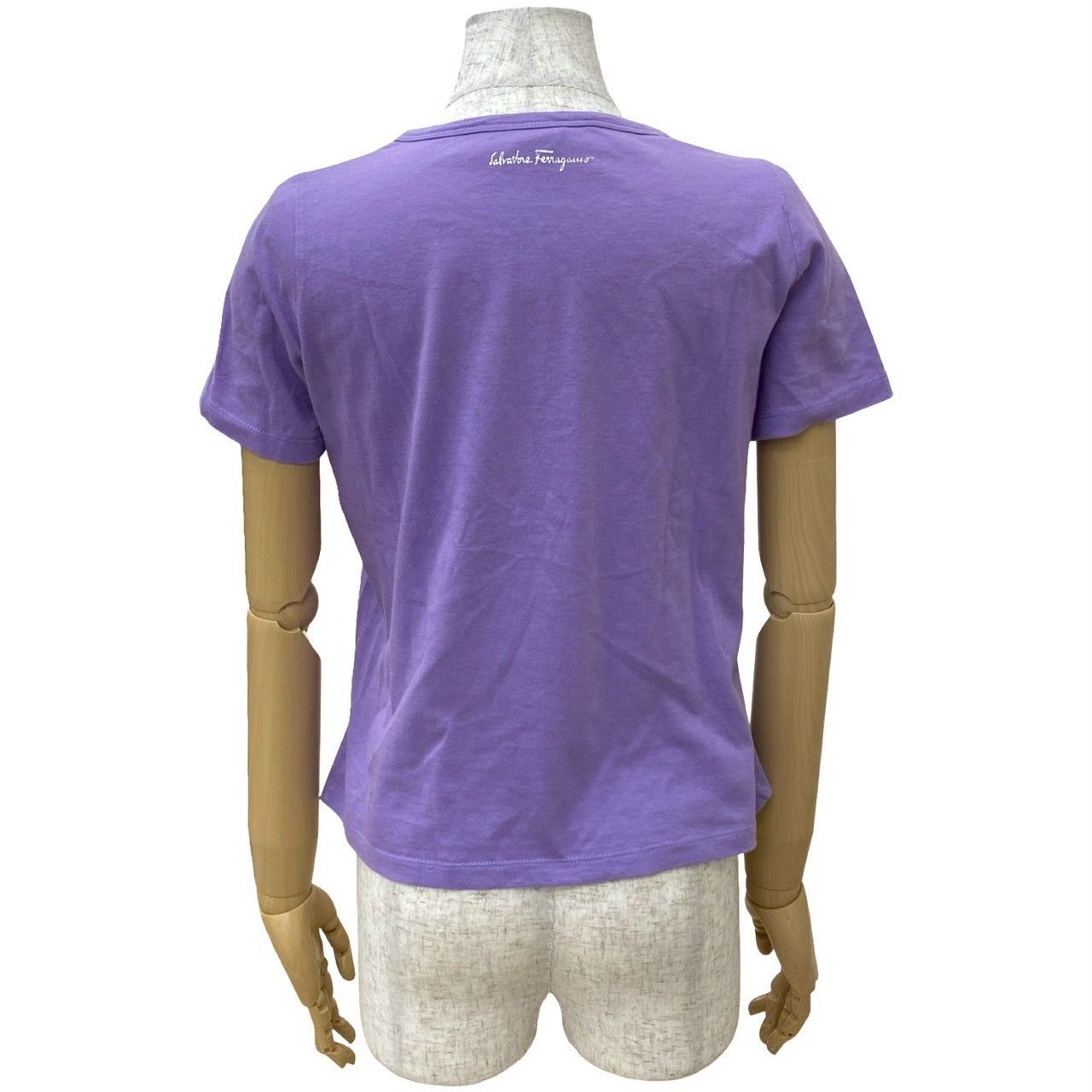 Salvatore Ferragamo Salvatore Ferragamo Salvatore Ferragamo Gancini Cotton T-shirt Cotton T-Shirts DUTY FREE for USA Size ONE SIZE - 2 Thumbnail
