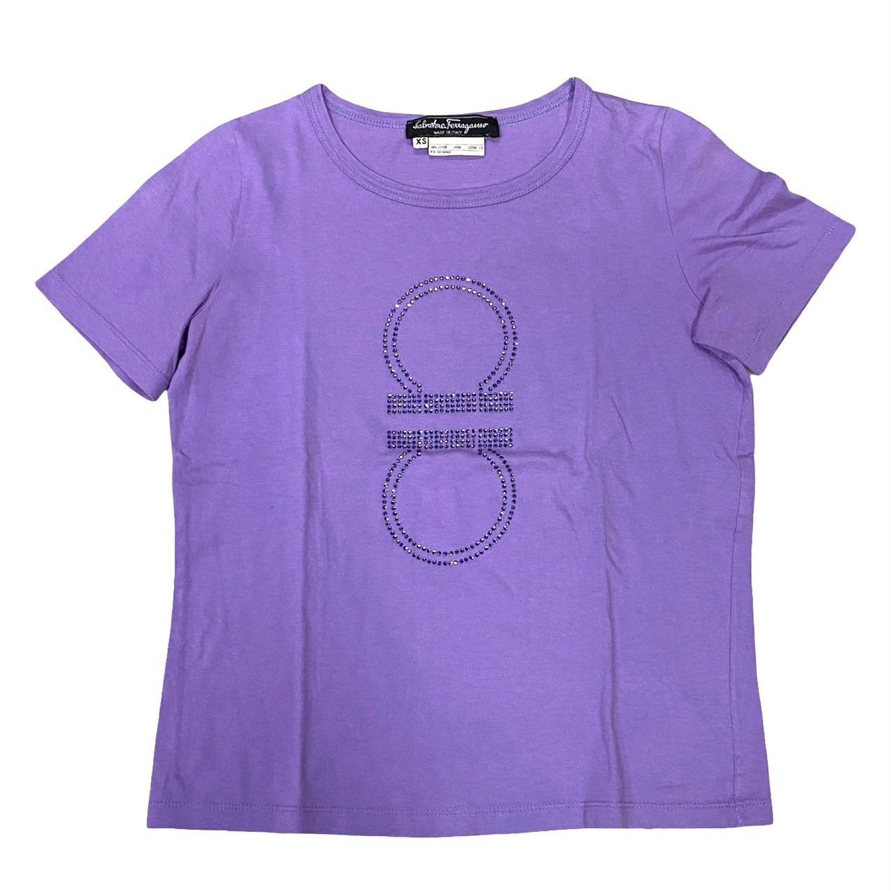 Salvatore Ferragamo Salvatore Ferragamo Salvatore Ferragamo Gancini Cotton T-shirt Cotton T-Shirts DUTY FREE for USA Size ONE SIZE - 5 Thumbnail