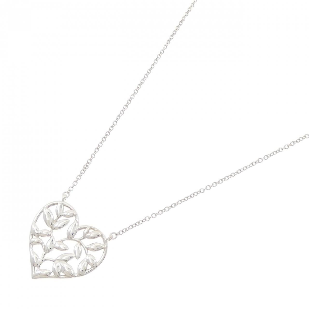 Tiffany & Co. Tiffany & Co. Tiffany Olive Leaf 925 Silver Necklace Metal Necklace 60022319 DUTY FREE for USA Size ONE SIZE - 2 Thumbnail