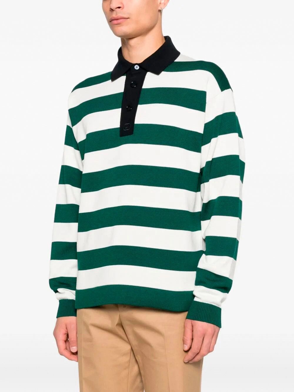 Gucci Long Sleeve Polo Size US S / EU 44-46 / 1 - 5 Thumbnail
