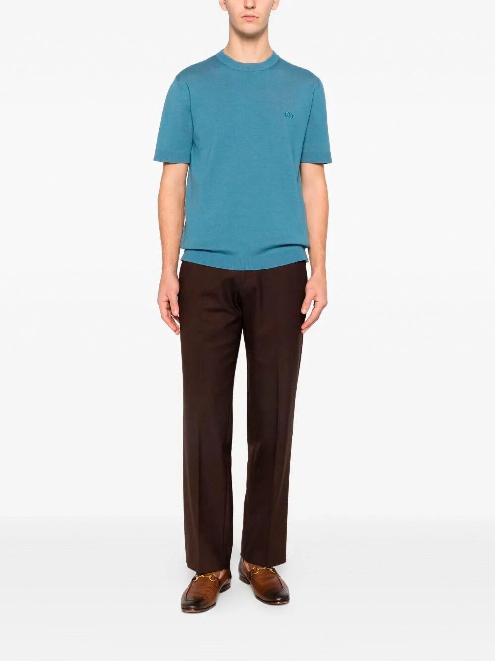 Gucci Short Sleeve Crew-Neck Sweater Size US S / EU 44-46 / 1 - 2 Thumbnail