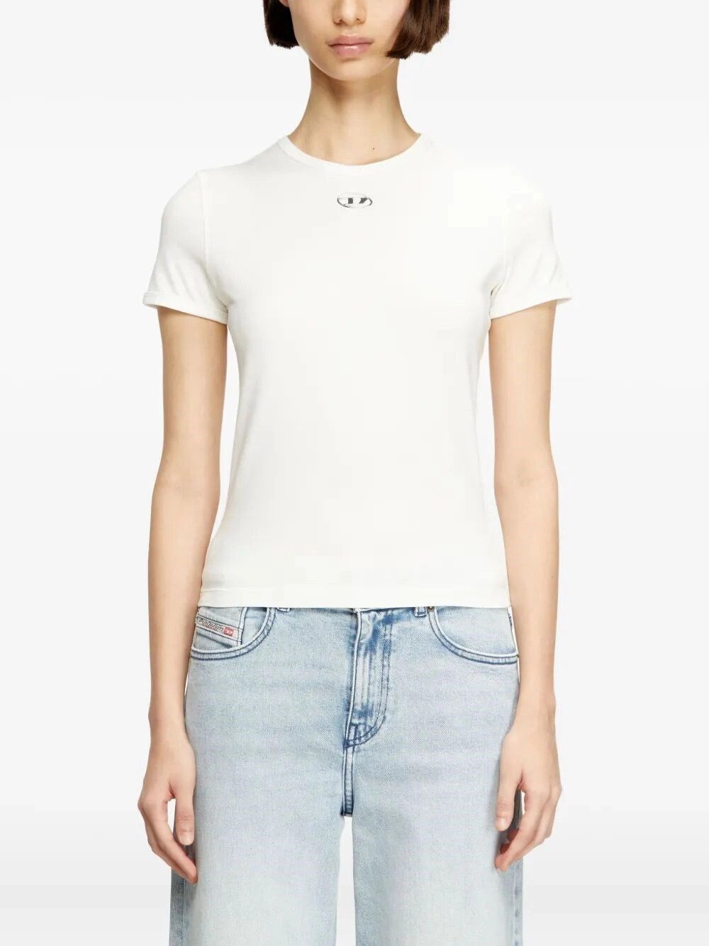 Diesel `T-Uncutieslong-Od` T-Shirt Size M / US 6-8 / IT 42-44 - 3 Thumbnail
