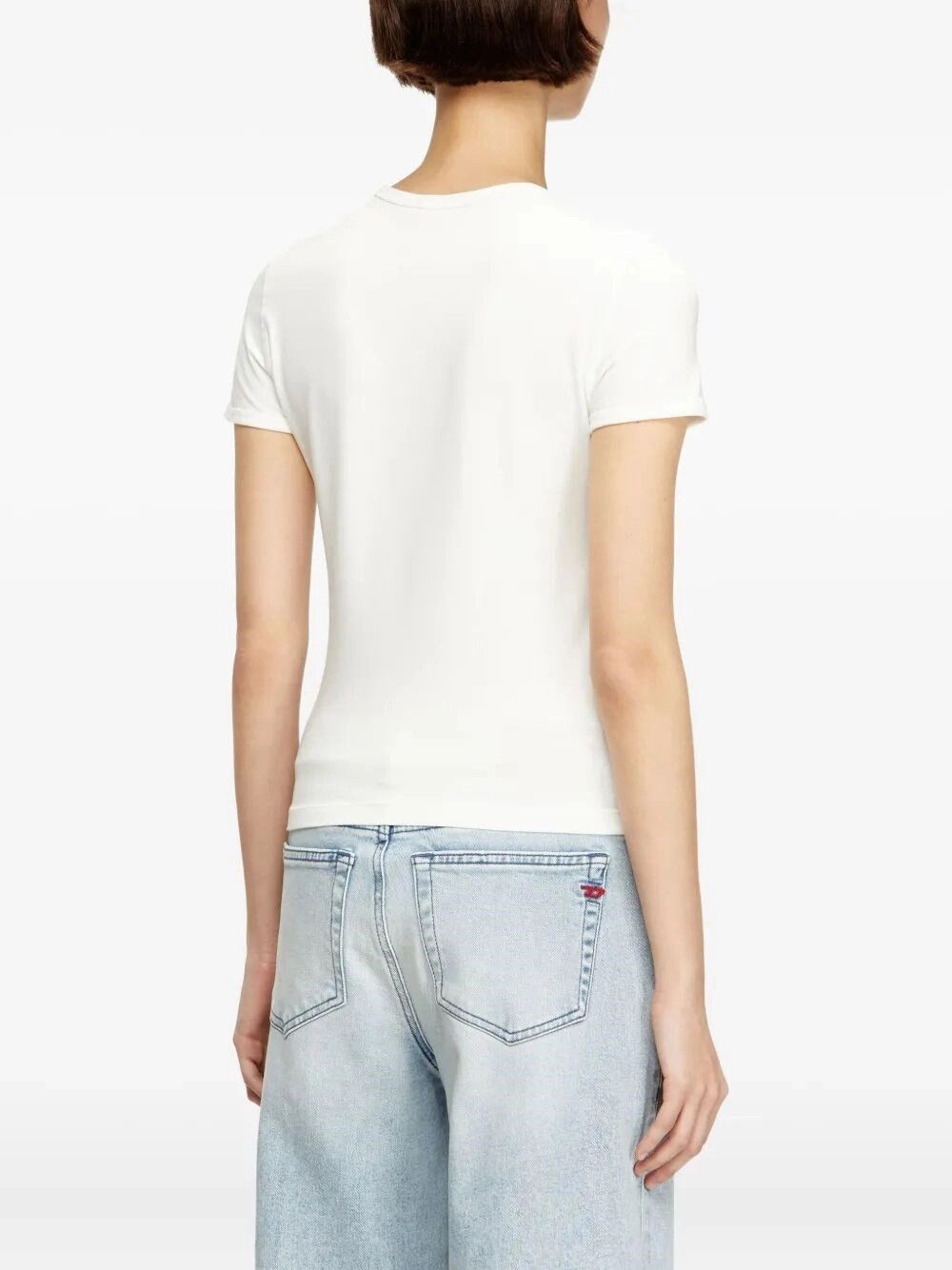 Diesel `T-Uncutieslong-Od` T-Shirt Size S / US 4 / IT 40 - 4 Thumbnail